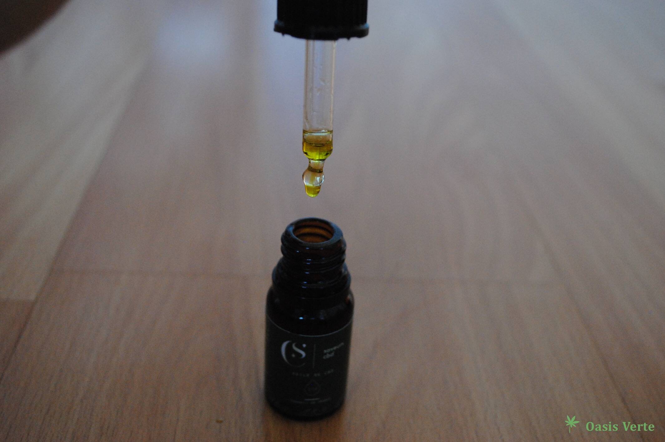 test huile saveurs cbd